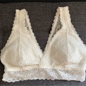 White Lace Bralette Maurices